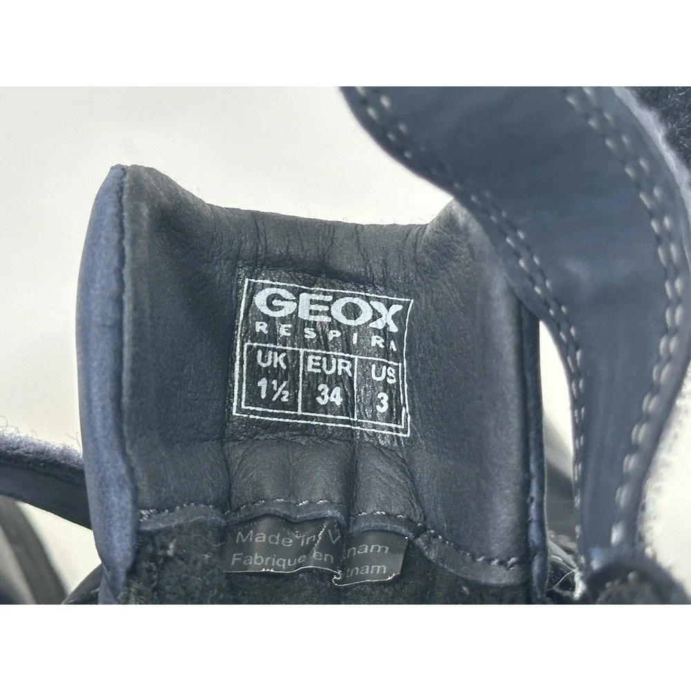 Geox Respira Amphibiox Boys‎ Boots Size 3 US Blue